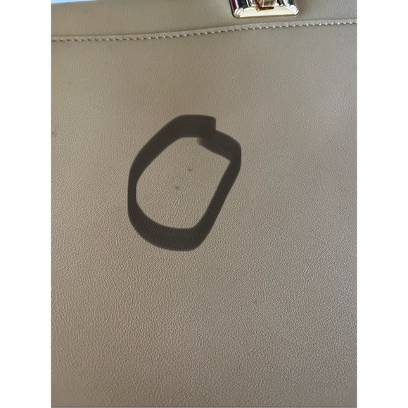 Satchel Tan Purse Floral Print Designs With Detachable Straps - Picture 5 of 9